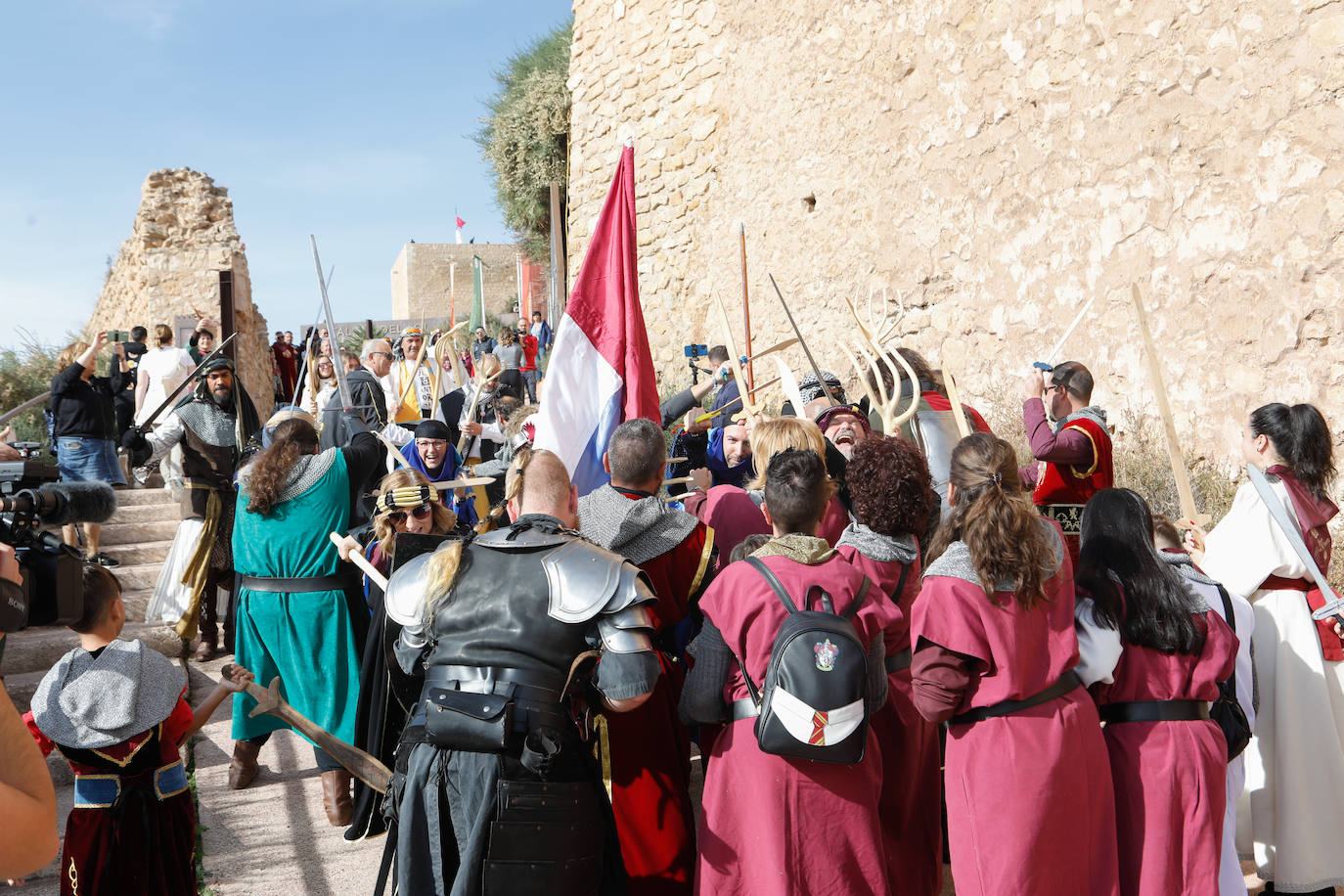 Fotos: Actos por el día de San Clemente en el castillo de Lorca