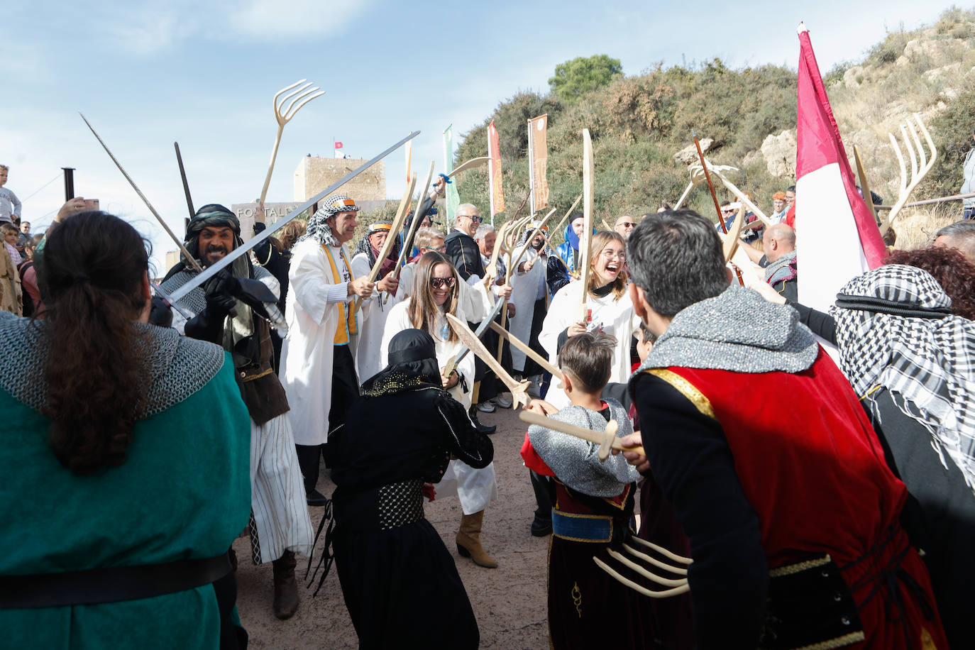 Fotos: Actos por el día de San Clemente en el castillo de Lorca