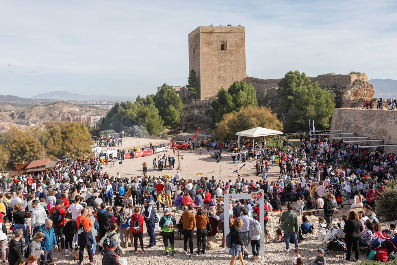 Fotos: Actos por el día de San Clemente en el castillo de Lorca