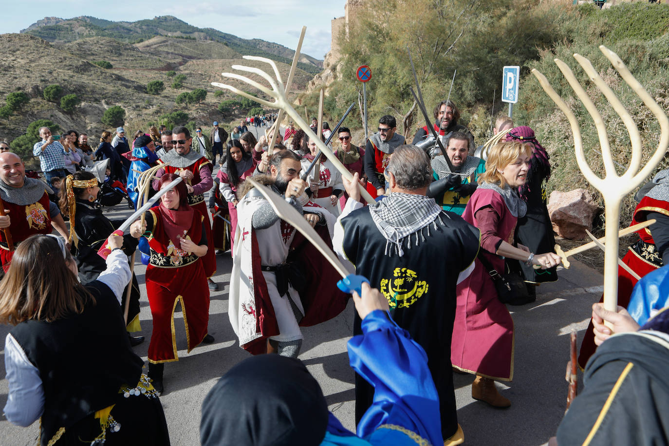 Fotos: Actos por el día de San Clemente en el castillo de Lorca