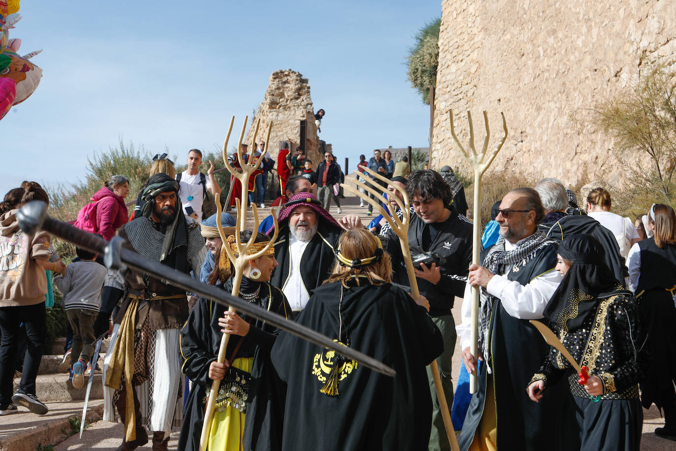 Fotos: Actos por el día de San Clemente en el castillo de Lorca