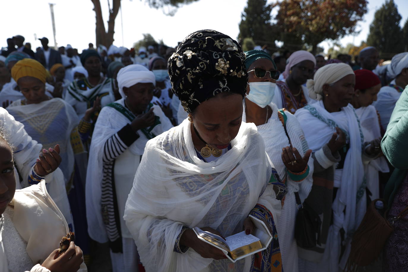 Fotos: Judíos etíopes en Jerusalén