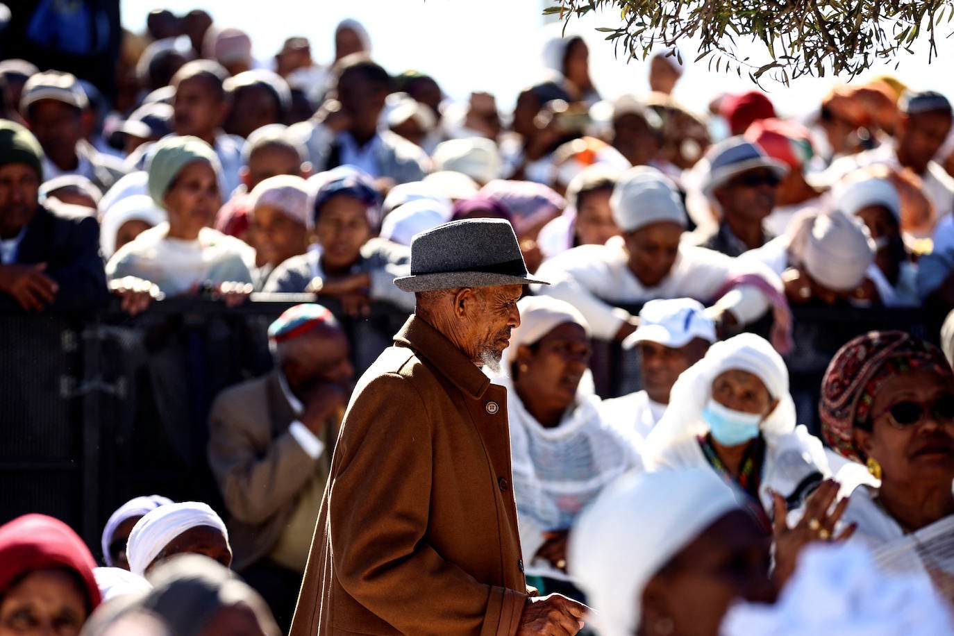 Fotos: Judíos etíopes en Jerusalén