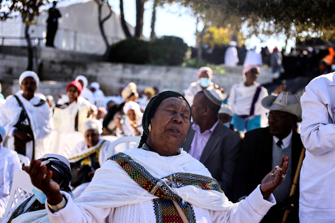 Fotos: Judíos etíopes en Jerusalén