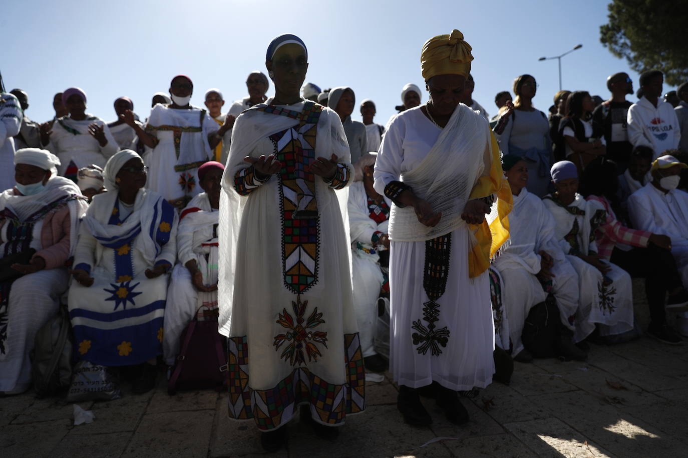Fotos: Judíos etíopes en Jerusalén