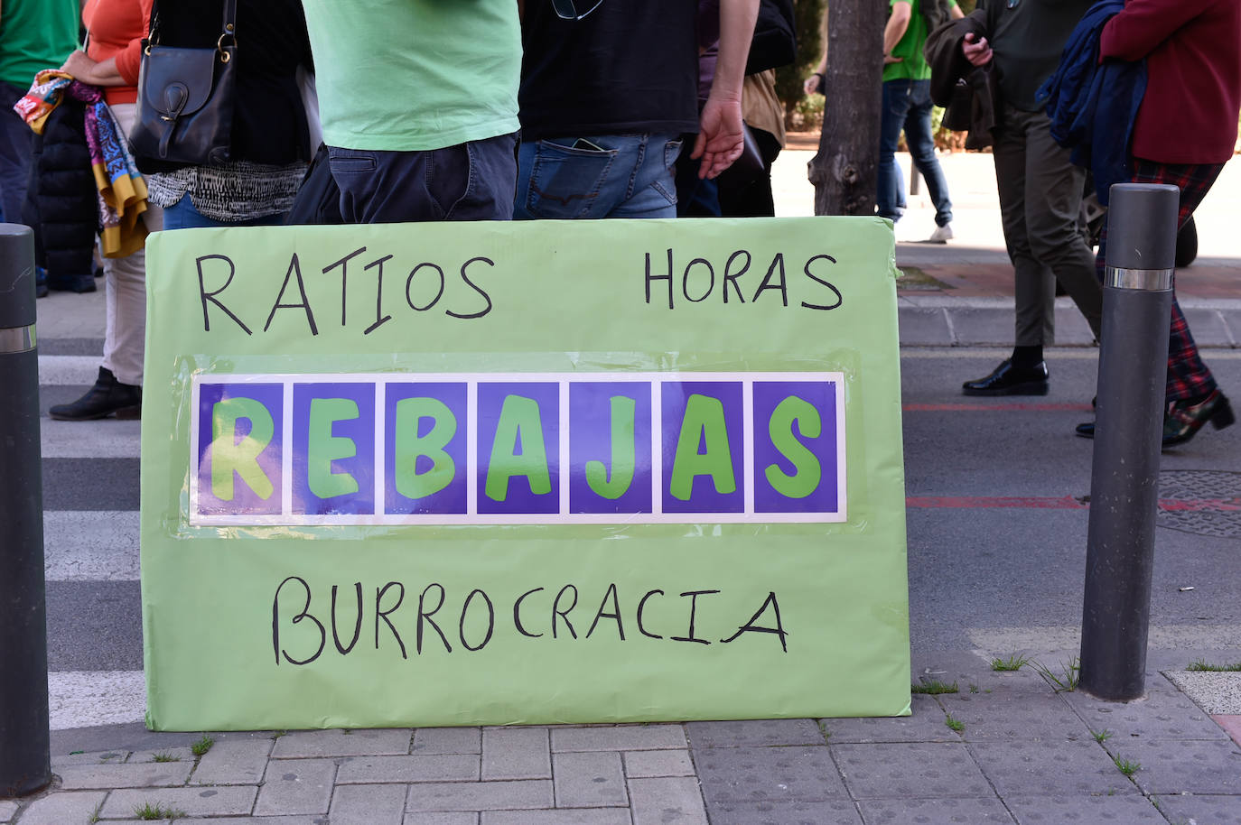 Fotos: Manifestación de educación contra los recortes en Murcia, en imágenes
