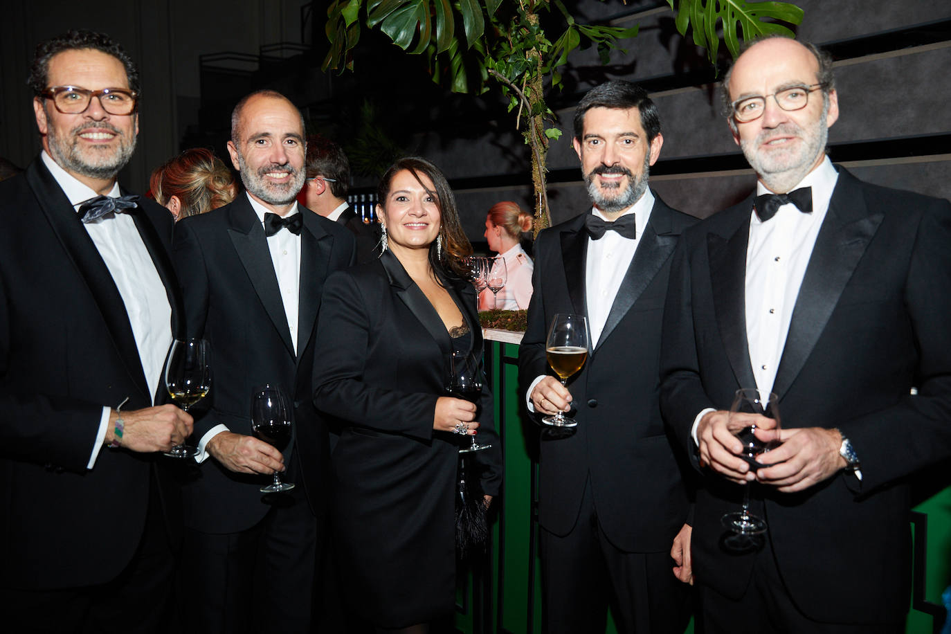 Rafael Martínez de Vega, director general de CM Vocento; Iñigo Iribarnegaray, director general de Nuevos Negocios de Vocento; Lorena Rodríguez Barreal, directora general de RR HH y organización de Vocento; Iñigo Argaya, director general de Negocio Editorial de Vocento; y Joaquín Valencia, director general financiero de Vocento. 