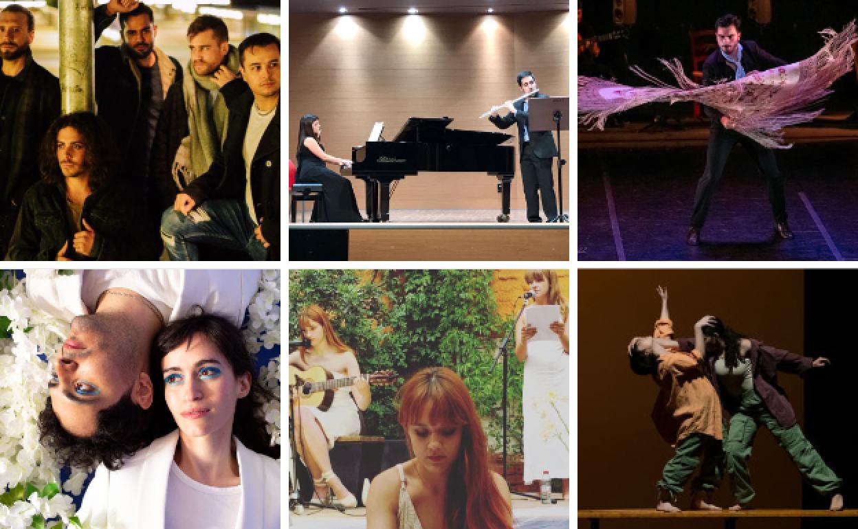 Martina Efedra, Dúo Silence Brisé, Flamenco en el Zoco, Minimal Schlager, Triangulares y Scaparte.