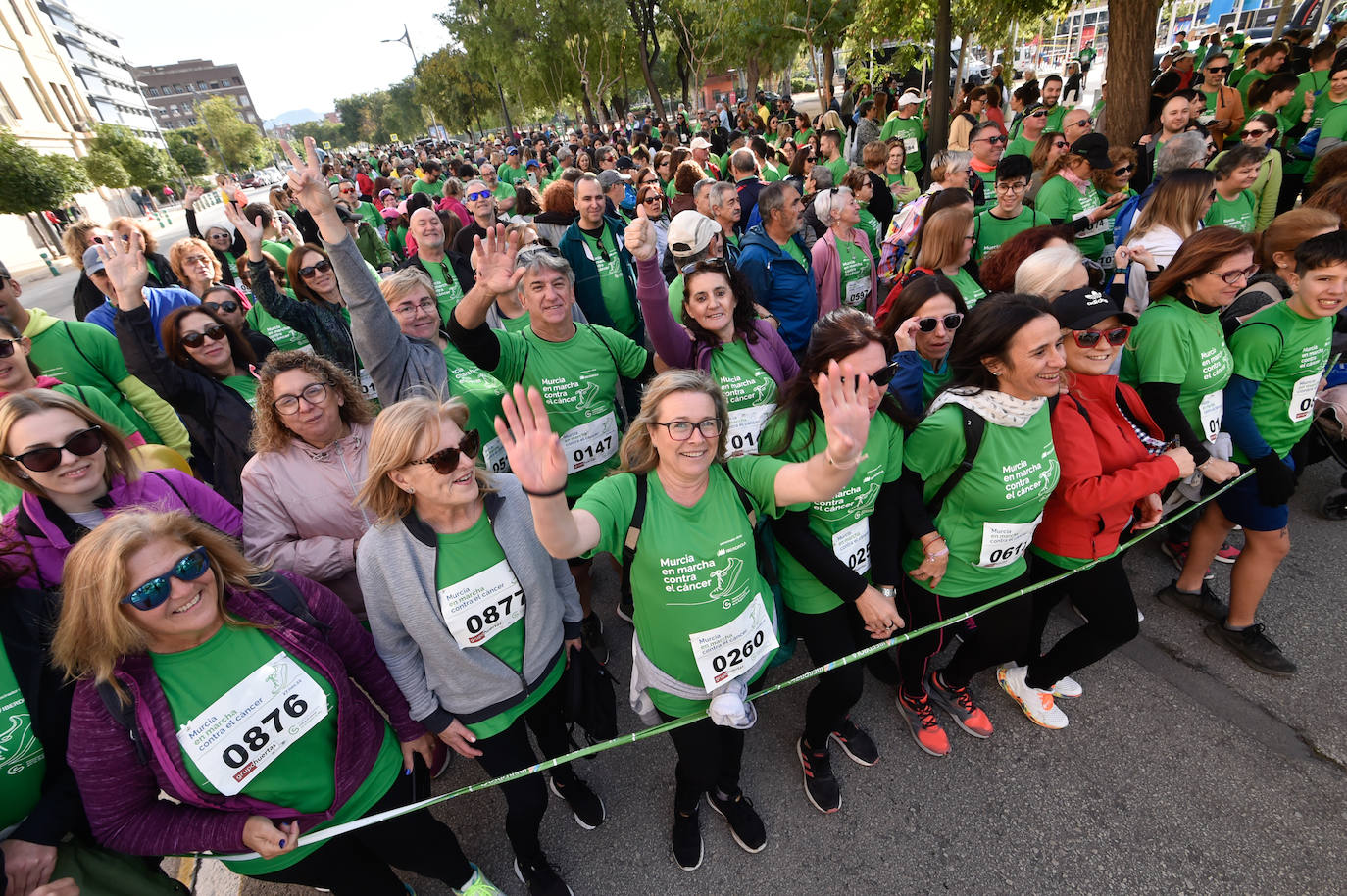 Fotos: Marcha contra el cáncer de Murcia 2022