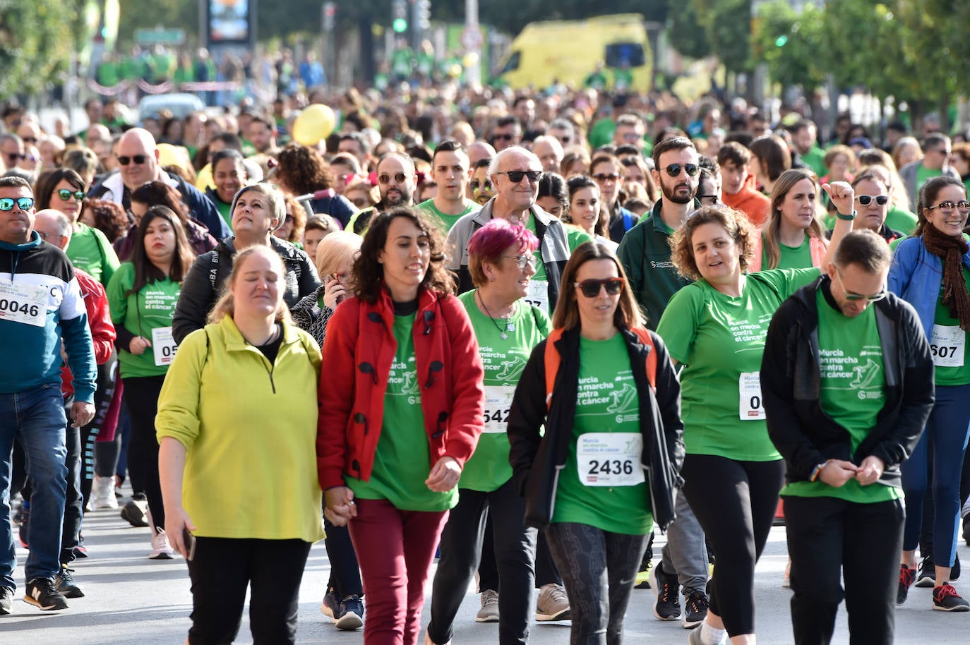 Fotos: Marcha contra el cáncer de Murcia 2022