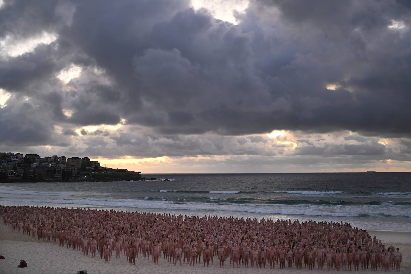 Fotos: Desnudos para Spencer Tunick