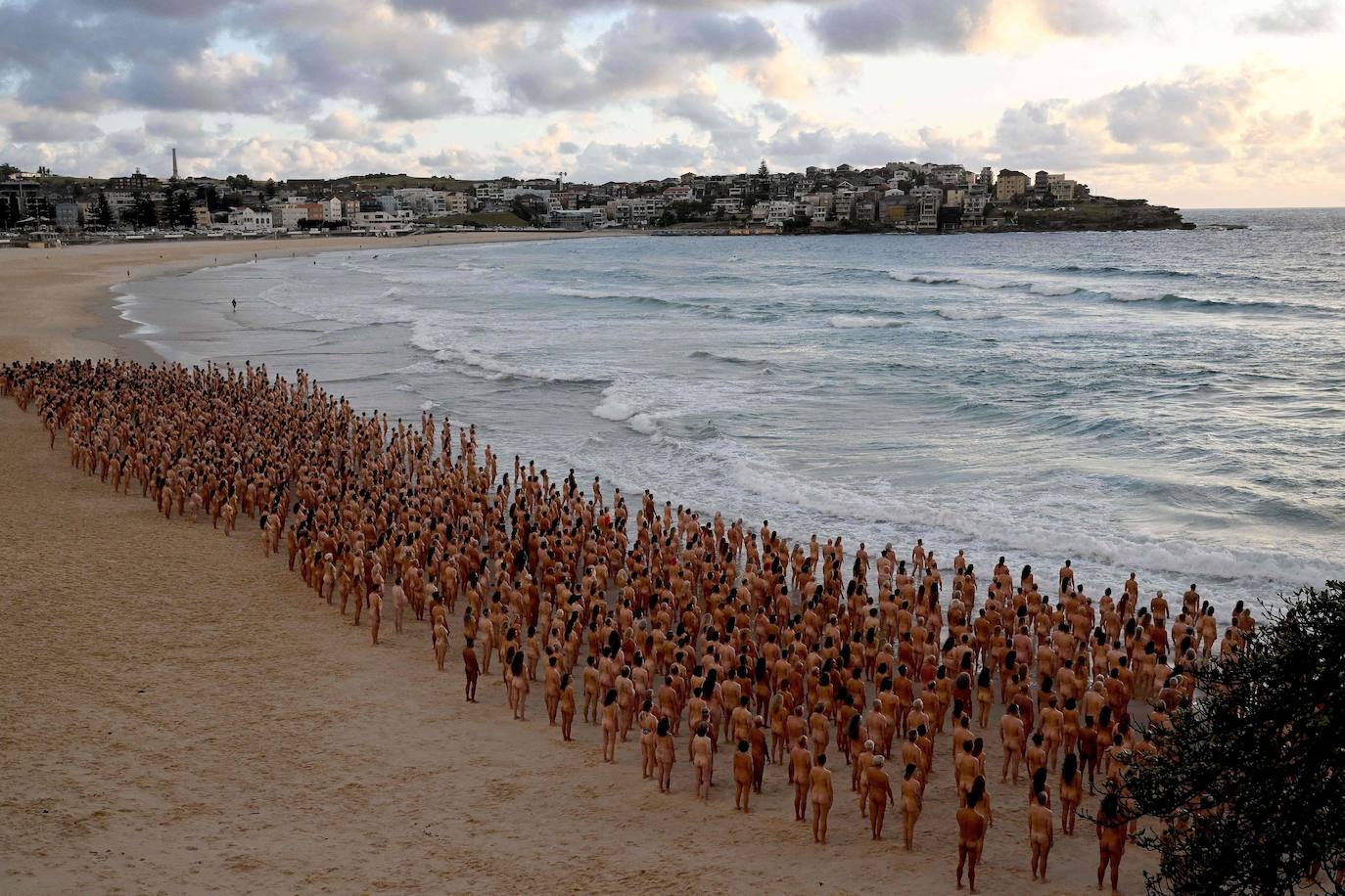 Fotos: Desnudos para Spencer Tunick