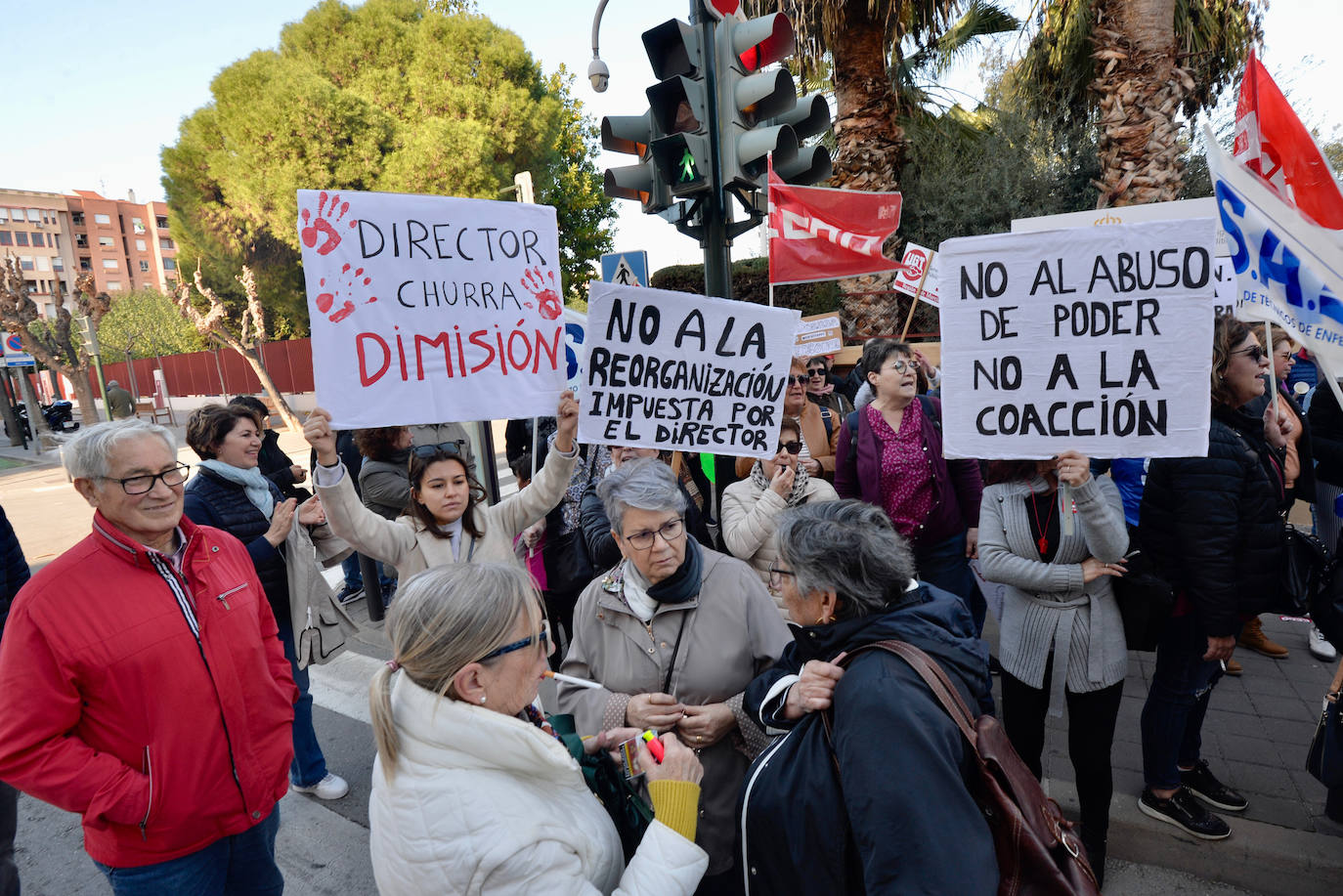 Fotos: Protestas por la falta de personal ante el Imas
