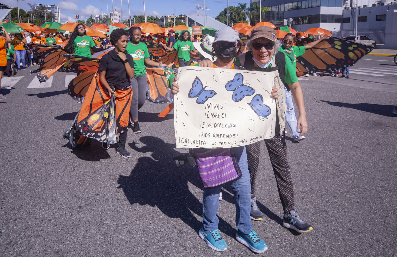 Fotos: Mariposas contra la violencia