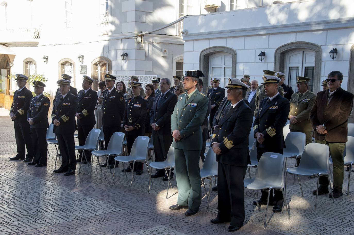 Fotos: Una Santa Bárbara de Quirós protege el Gobierno Militar en Cartagena