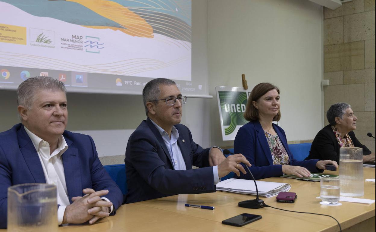 José Vélez y Hugo Morán, el pasado 27 de octubre en Cartagena. 