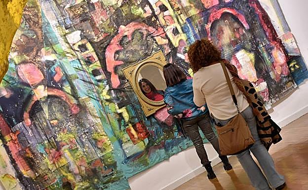  'Altar con autorretrato'. 