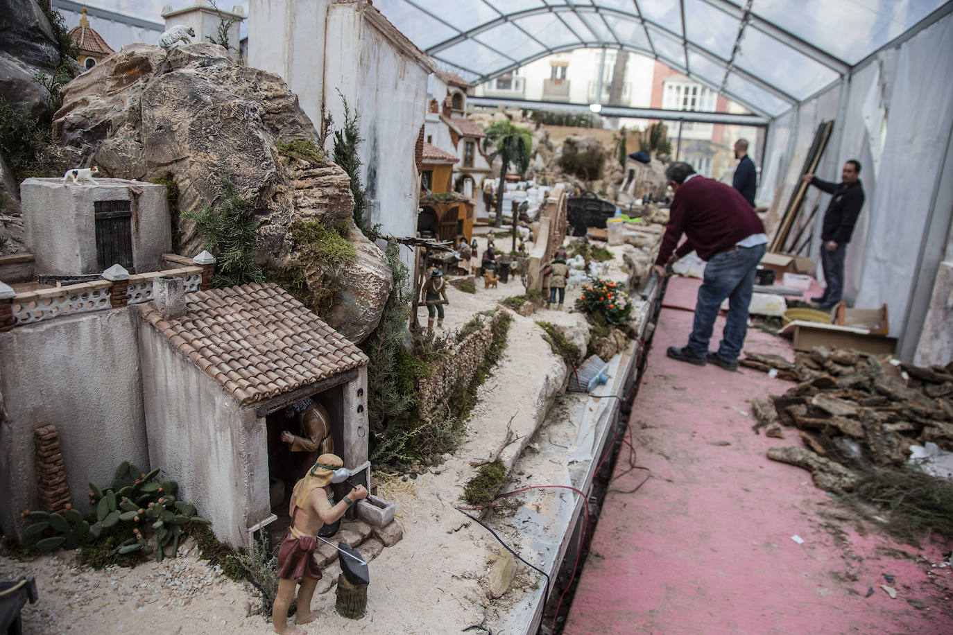 Fotos: Las lluvias &#039;aplazan&#039; la Navidad en Cartagena