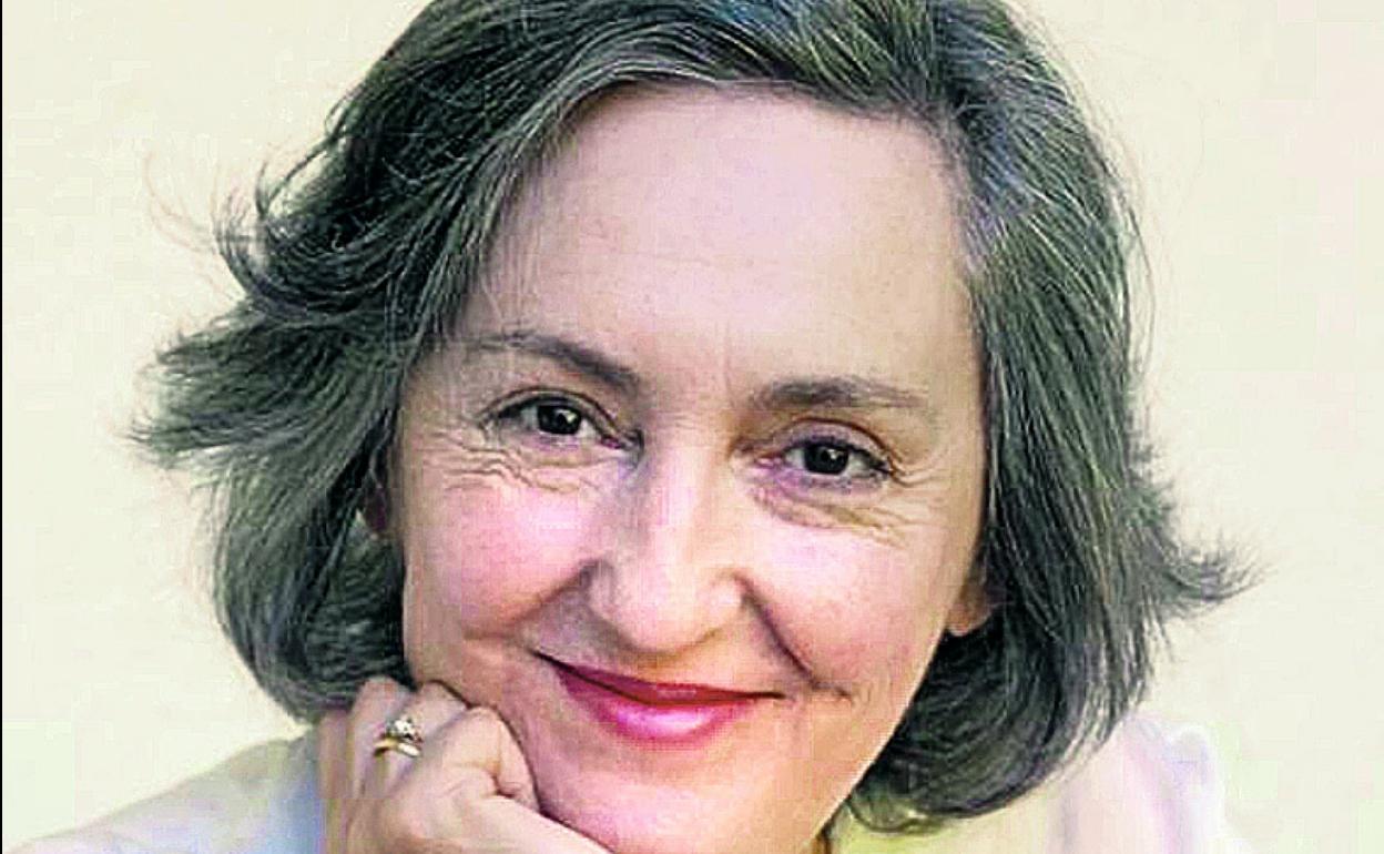La escritora Menchu Gutiérrez.
