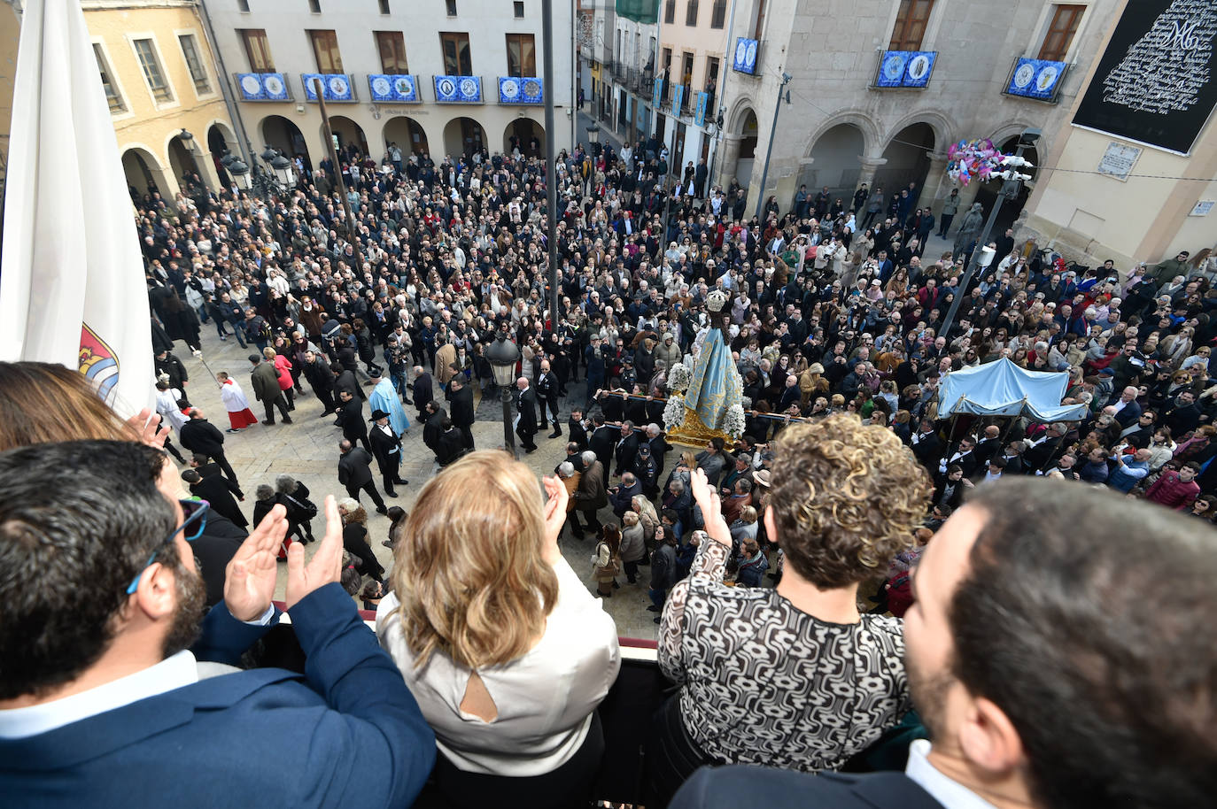 Fotos: La Patrona de Yecla llega a la Basílica en una espectacular Bajada