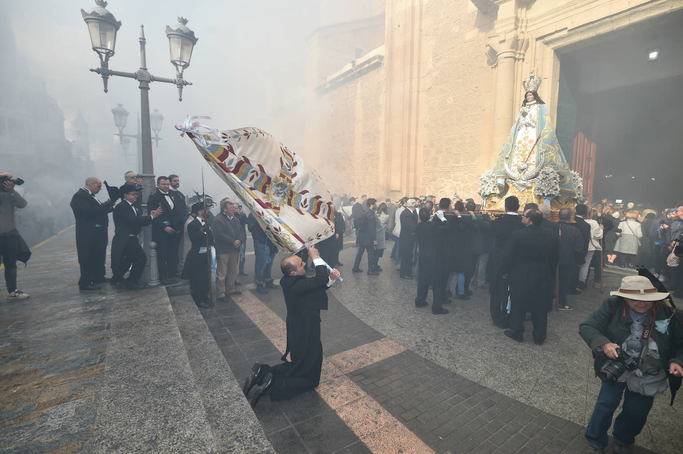 Fotos: La Patrona de Yecla llega a la Basílica en una espectacular Bajada