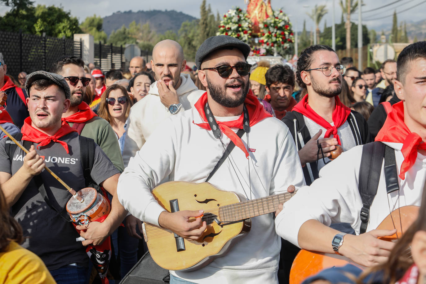 Fotos: La Santa reúne a 10.000 romeros en su bajada a Totana tras el parón de la pandemia