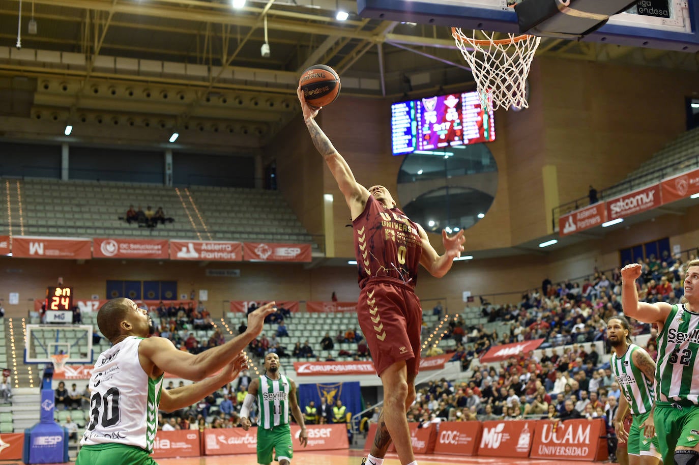 Fotos: La victoria del UCAM Murcia ante el Real Betis, en imágenes