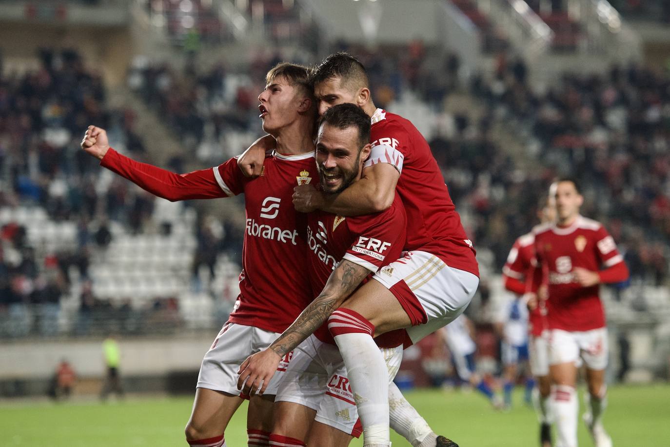 Fotos: La victoria del Real murcia frente al Sabadell, en imágenes