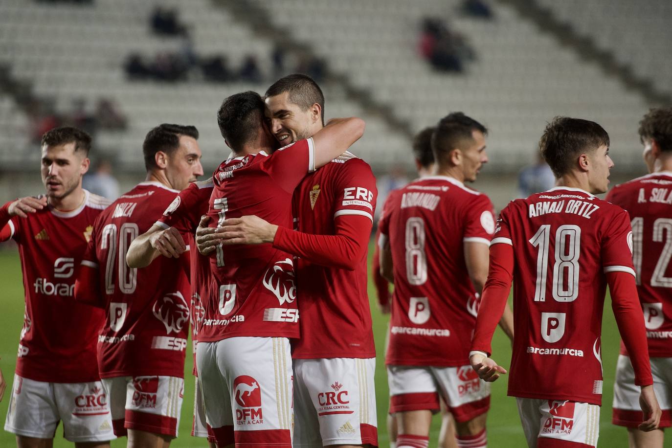 Fotos: La victoria del Real murcia frente al Sabadell, en imágenes