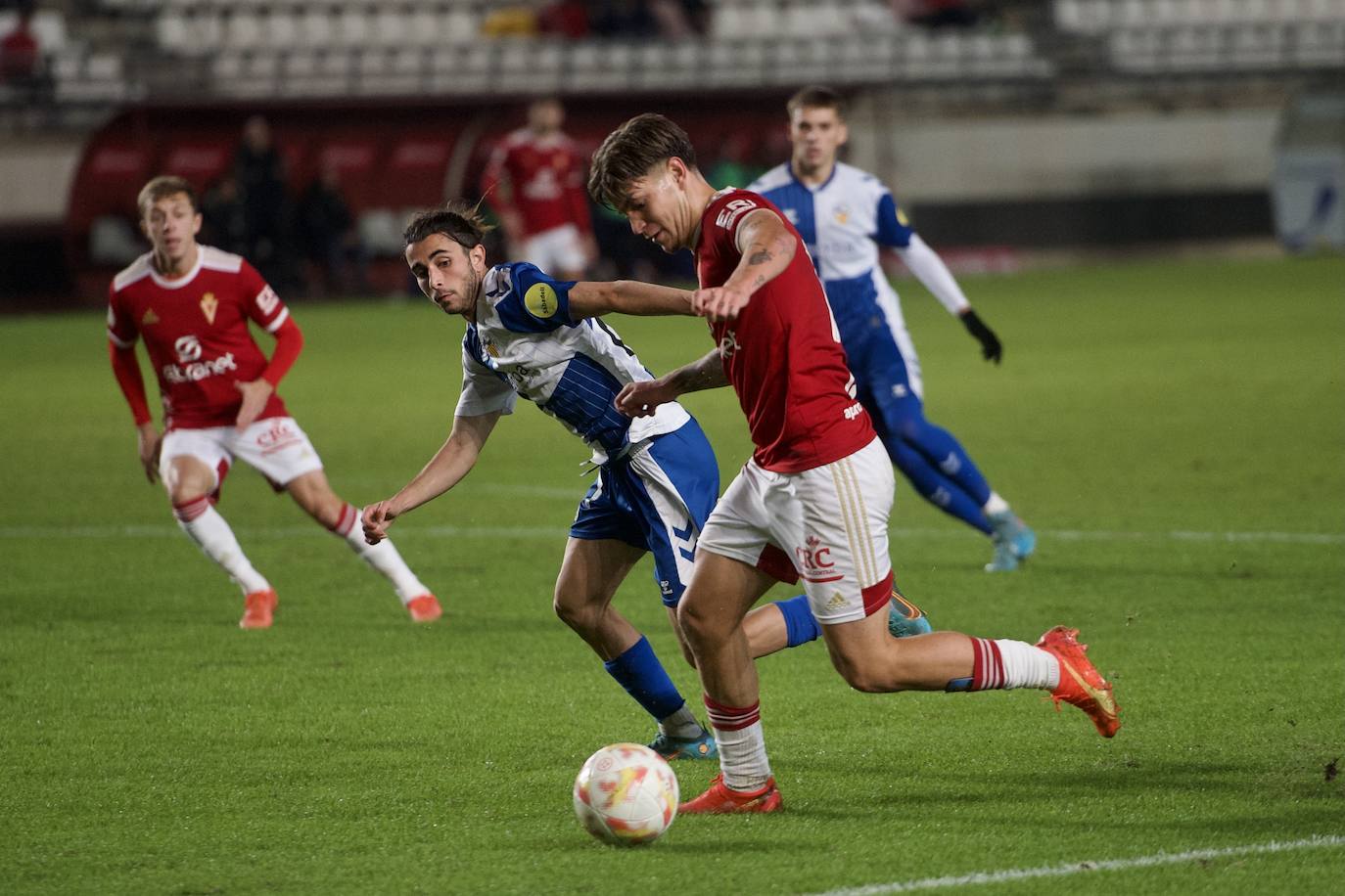 Fotos: La victoria del Real murcia frente al Sabadell, en imágenes