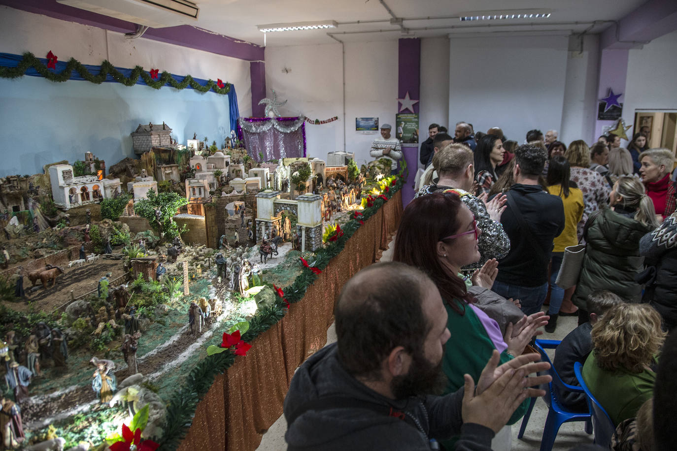Fotos: El belén monumental de Santa Lucía ya se expone en Cartagena