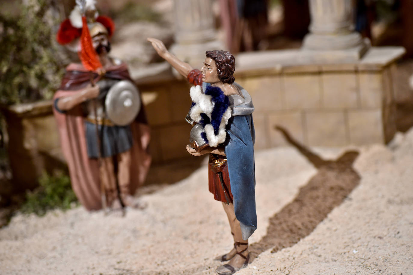 Fotos: La inauguración del Belén de San Esteban, en imágenes