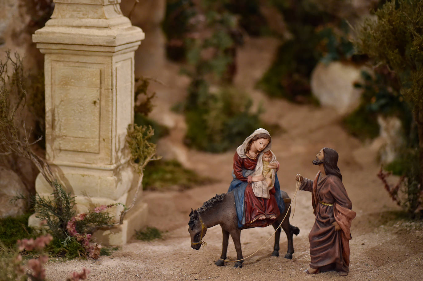 Fotos: La inauguración del Belén de San Esteban, en imágenes