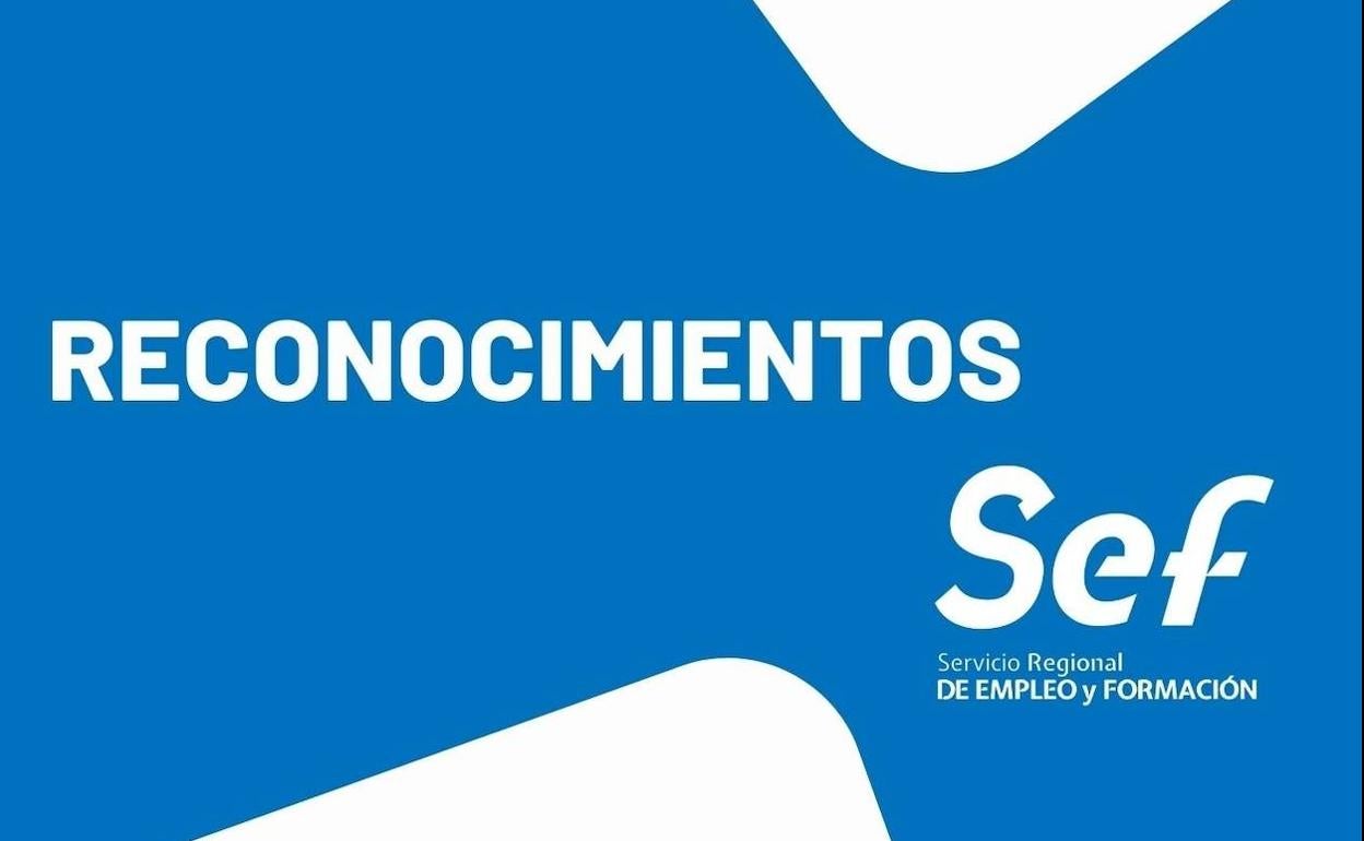 Cartel promocional de los 'Reconocimientos SEF'.