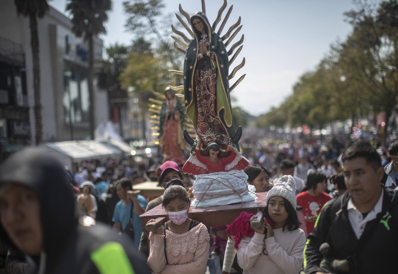 Fotos: Rendidos a la Virgen de Guadalupe