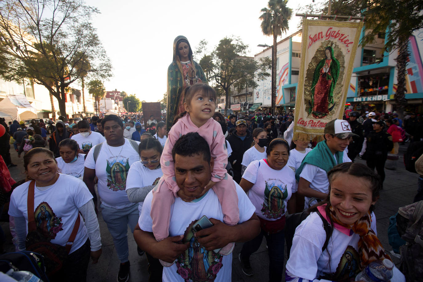 Fotos: Rendidos a la Virgen de Guadalupe