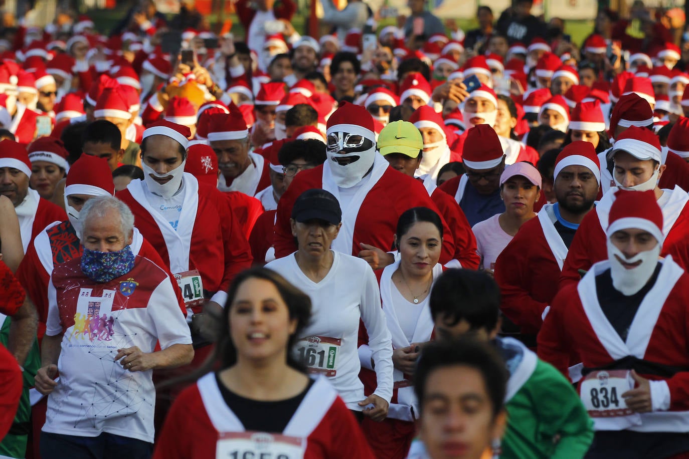 Fotos: Corre Papá Noel