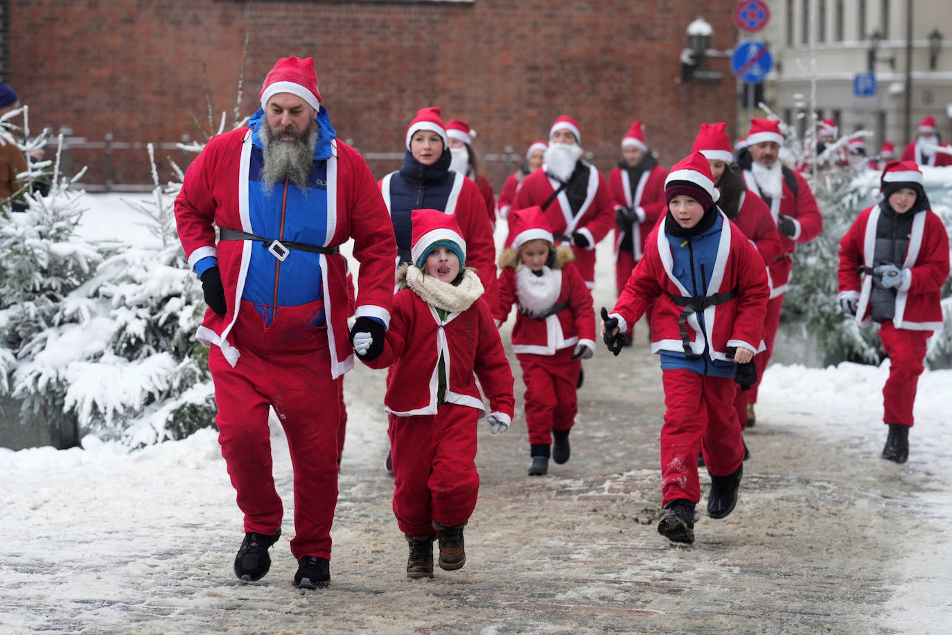 Fotos: Corre Papá Noel