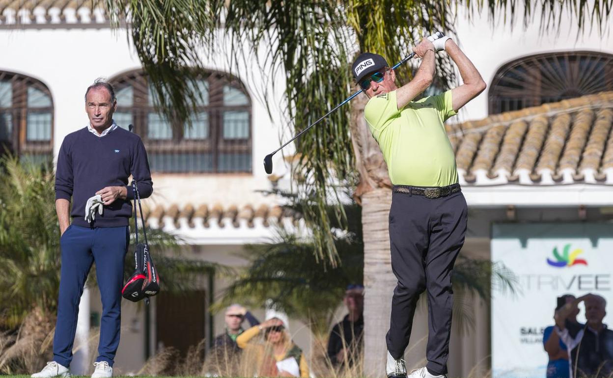 Pepin Liria durante la competición.