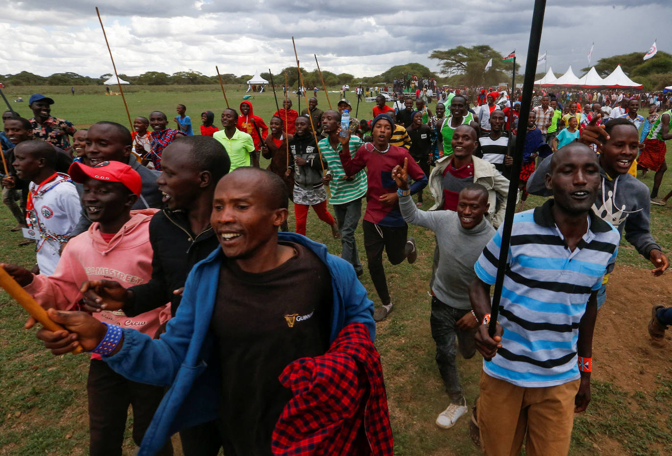 Fotos: Olimpiadas Masái en Kenia