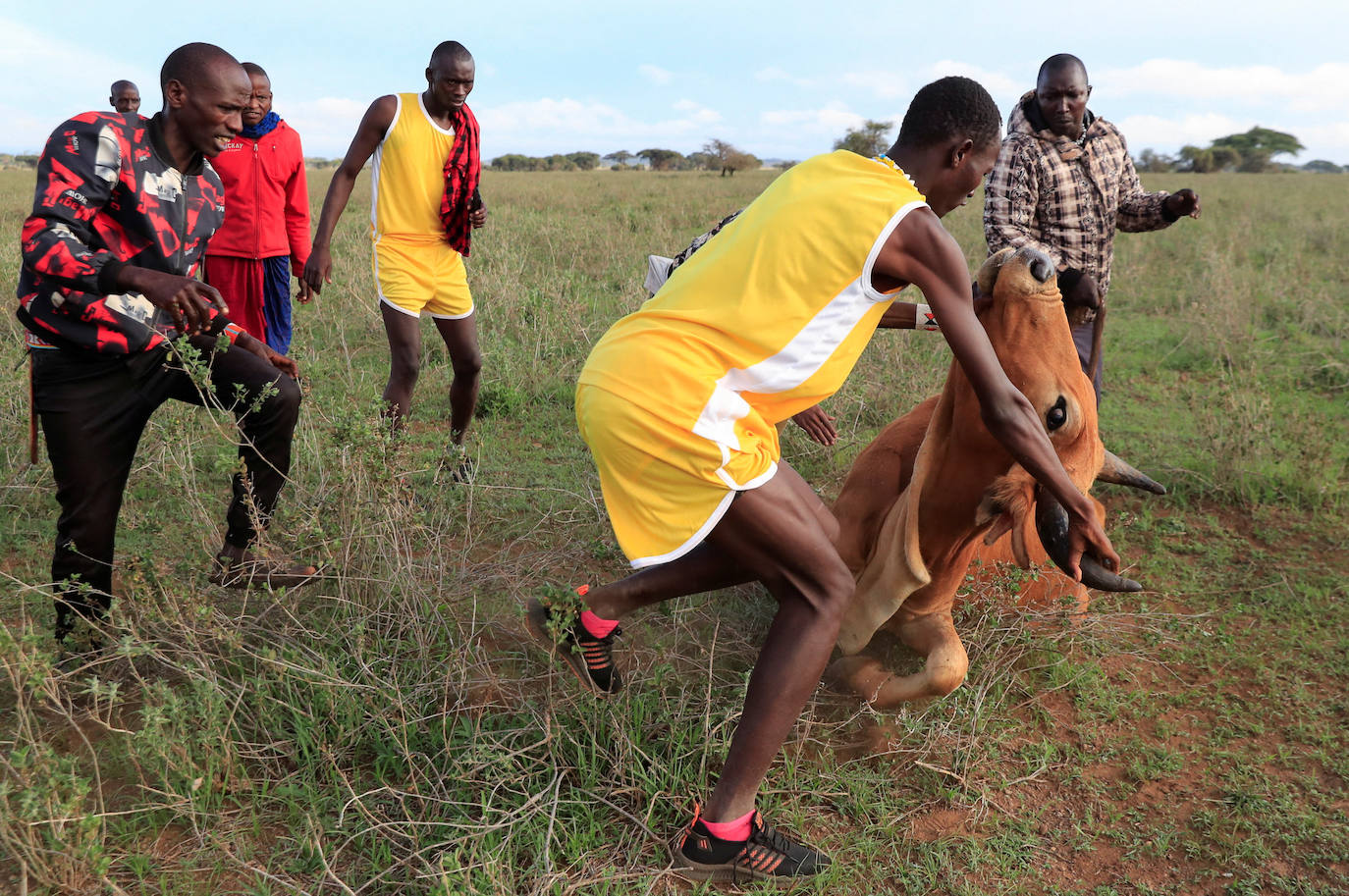 Fotos: Olimpiadas Masái en Kenia