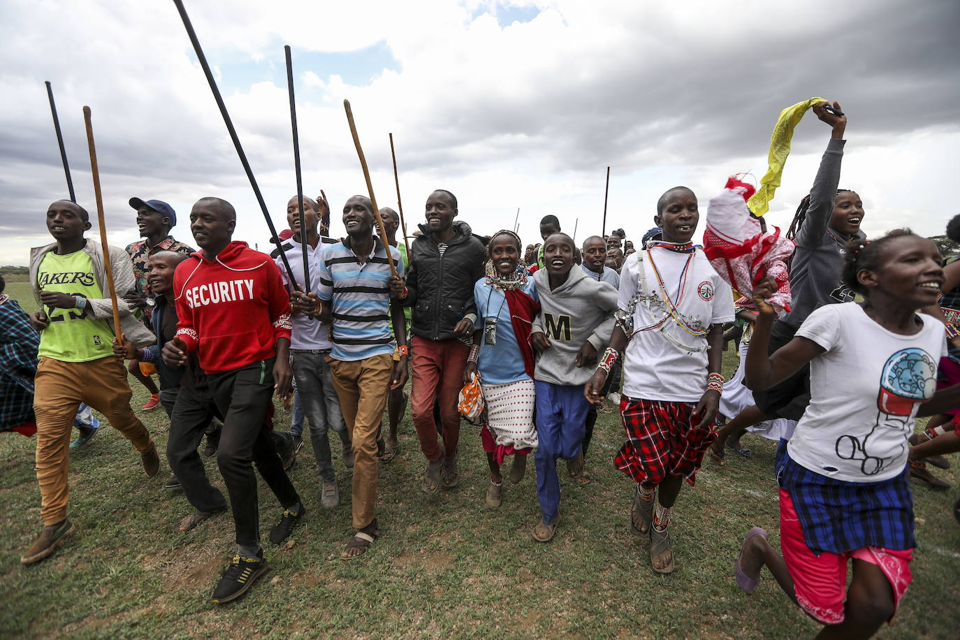 Fotos: Olimpiadas Masái en Kenia