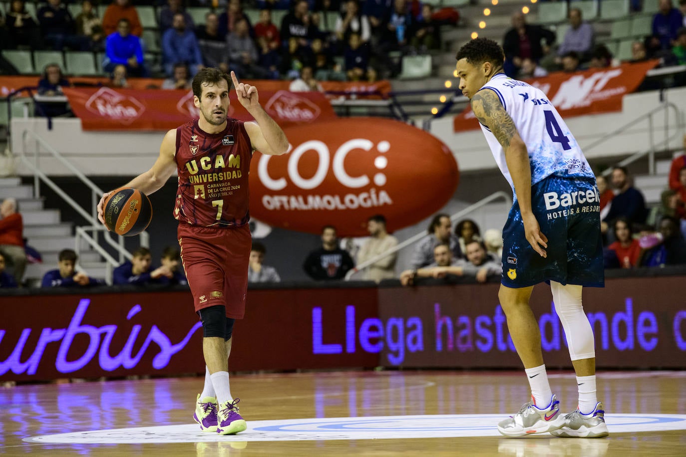 Fotos: El partido del UCAM frente al Gran Canaria, en imágenes