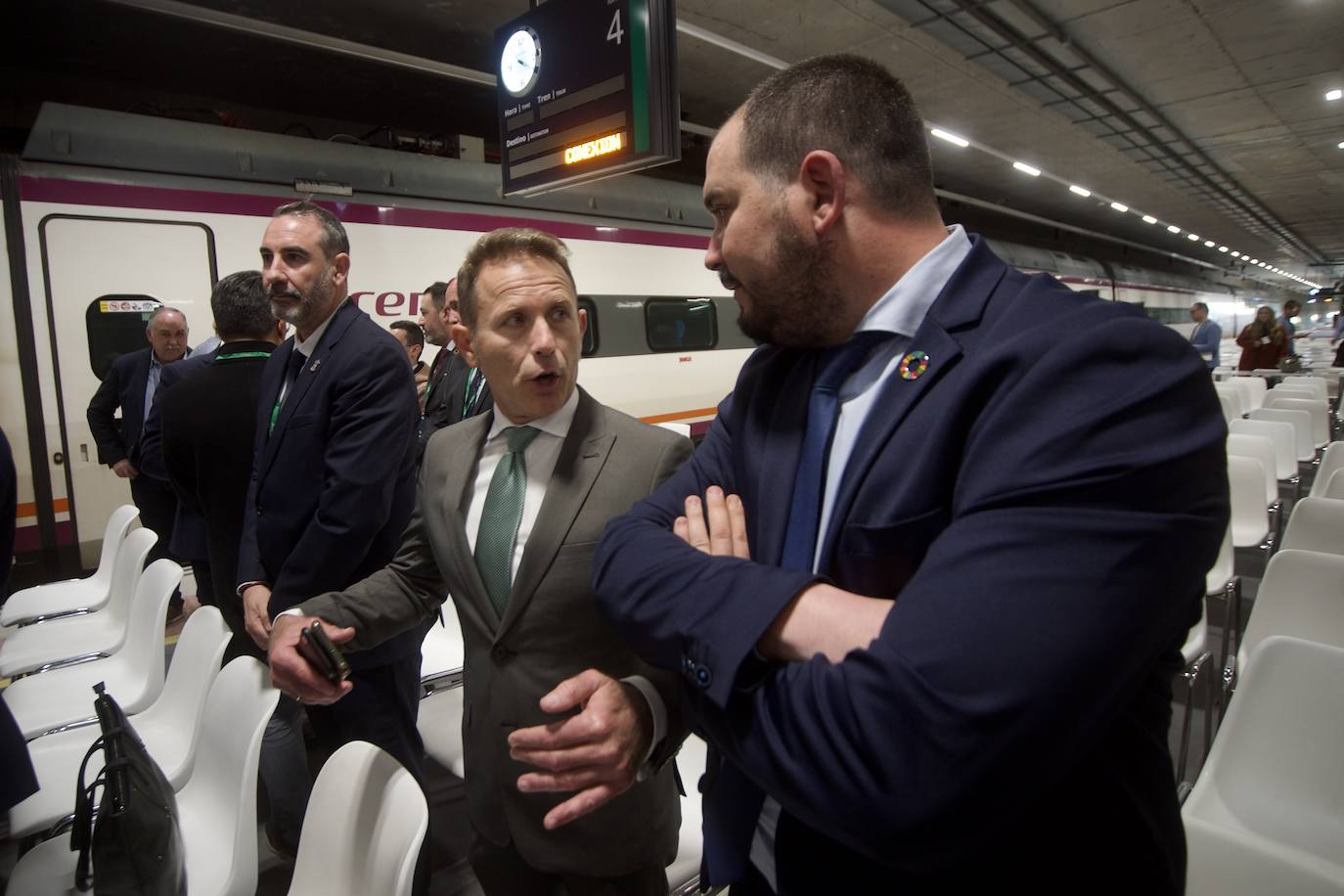 Fotos: Acto de inauguración del AVE Madrid-Murcia