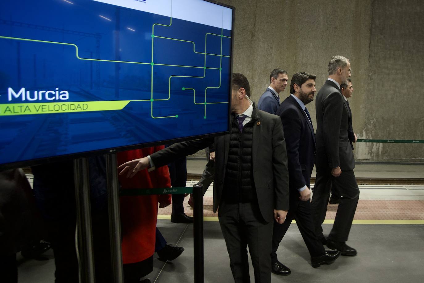 Fotos: Acto de inauguración del AVE Madrid-Murcia