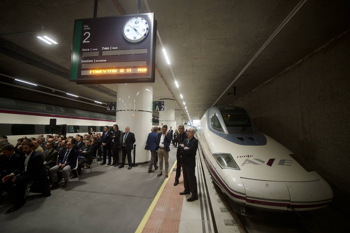 Fotos: Acto de inauguración del AVE Madrid-Murcia