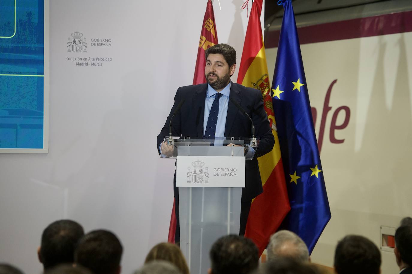Fotos: Acto de inauguración del AVE Madrid-Murcia