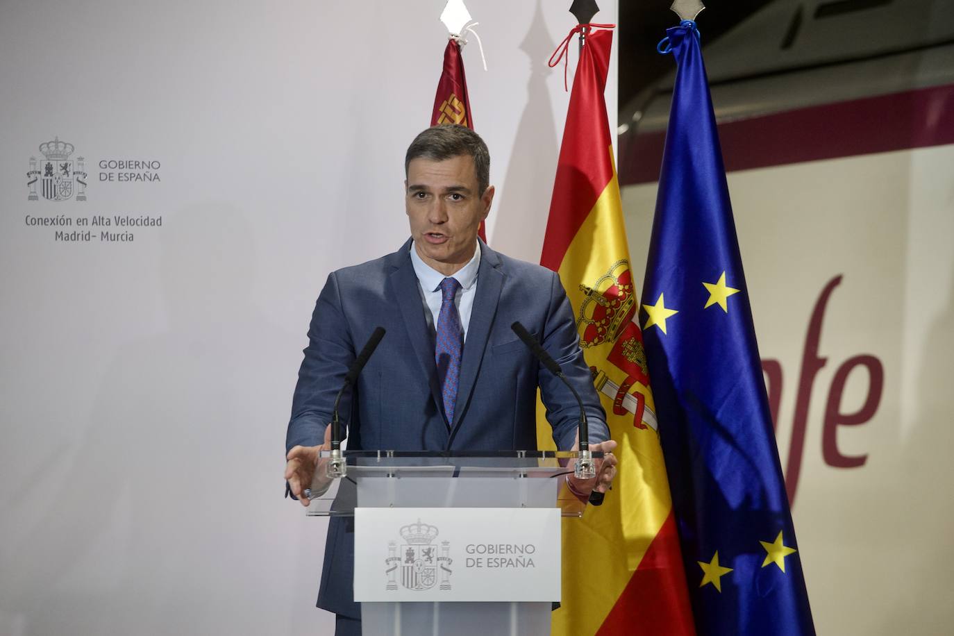 Fotos: Acto de inauguración del AVE Madrid-Murcia