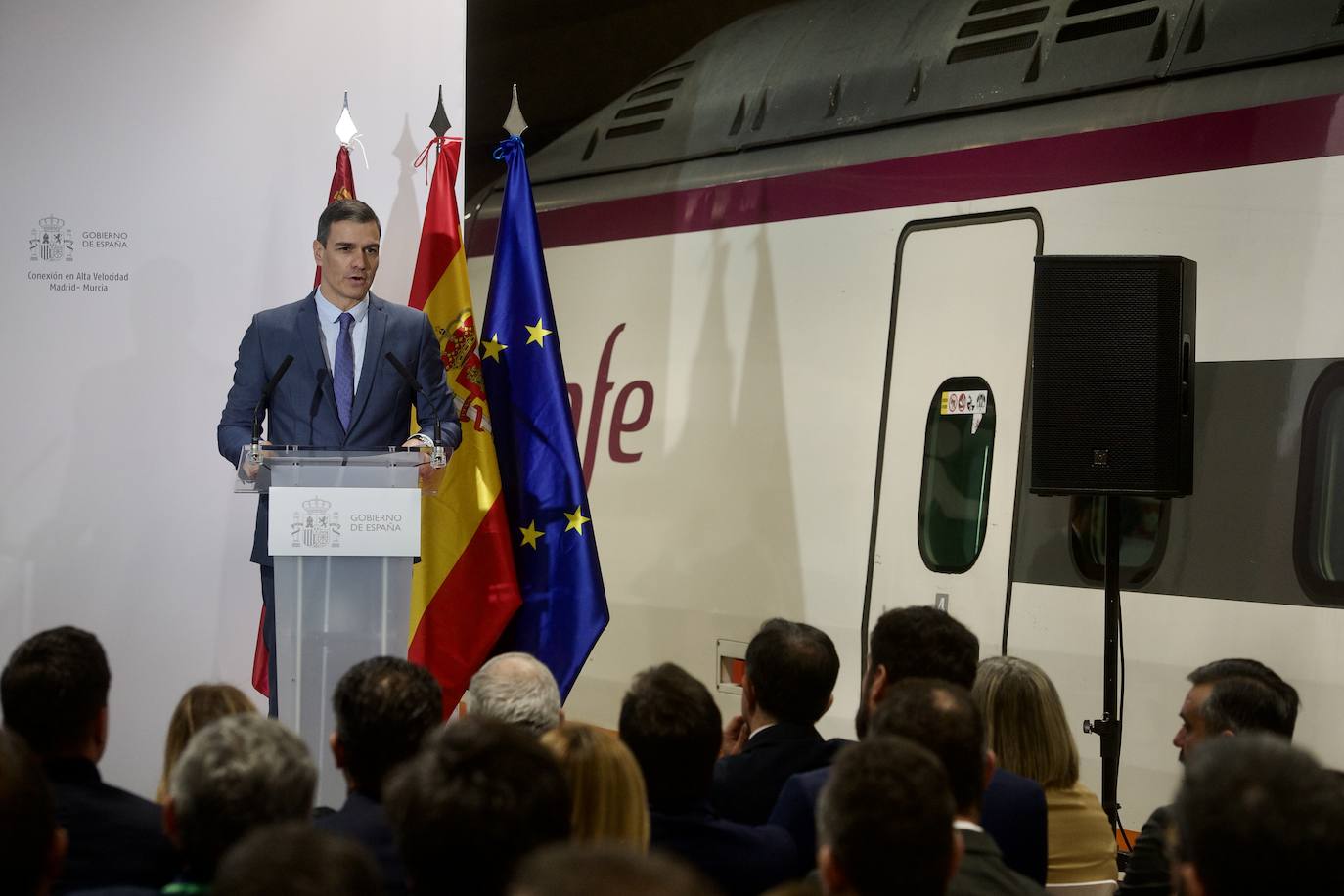 Fotos: Acto de inauguración del AVE Madrid-Murcia