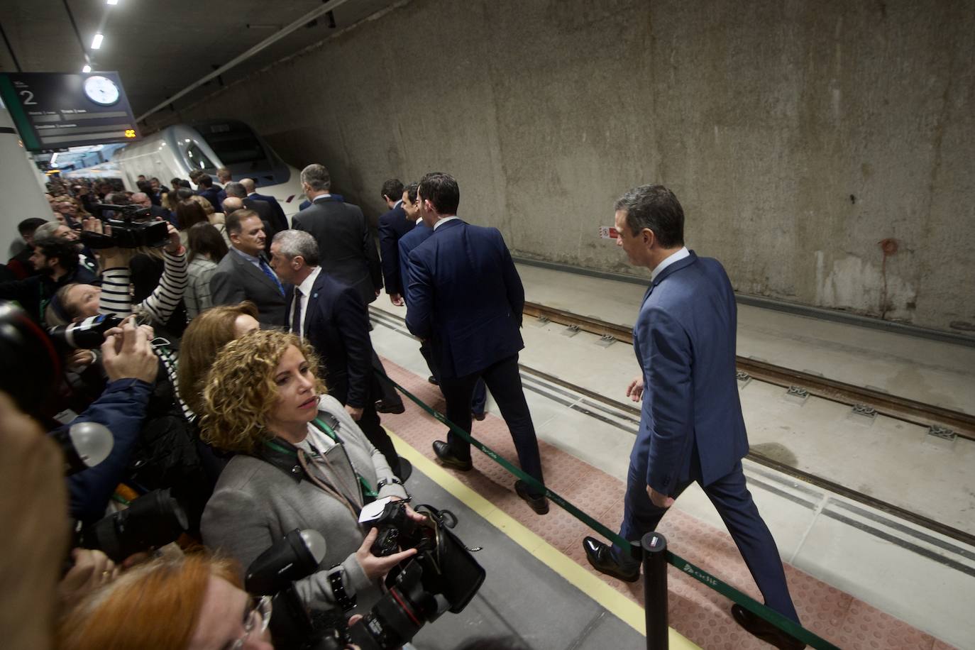 Fotos: Acto de inauguración del AVE Madrid-Murcia